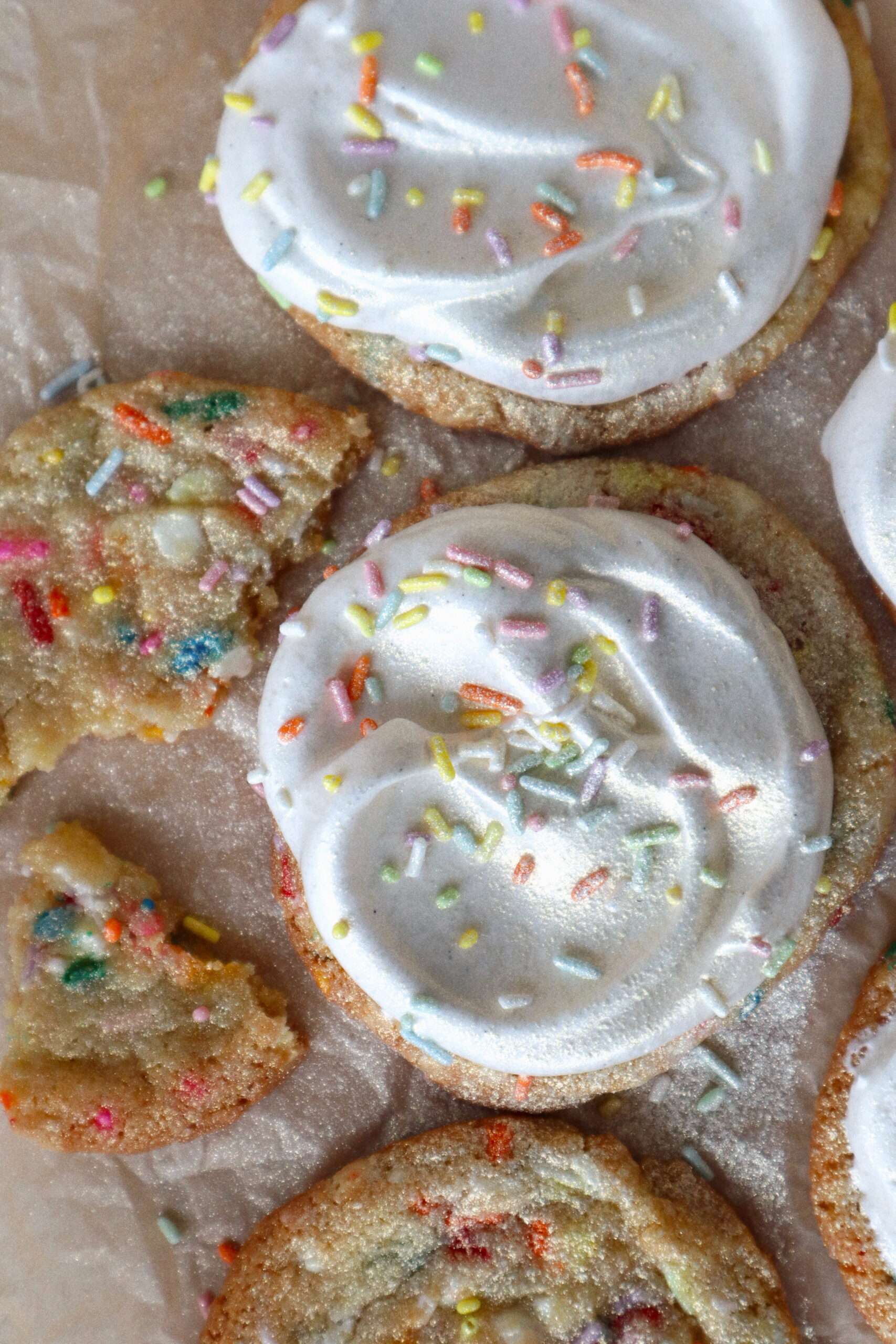 Birthday Cake Cookies - Homemade ish